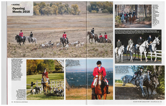 The Chronicle of the Horse Pg 62 Vol 79 No 34 12-26-16